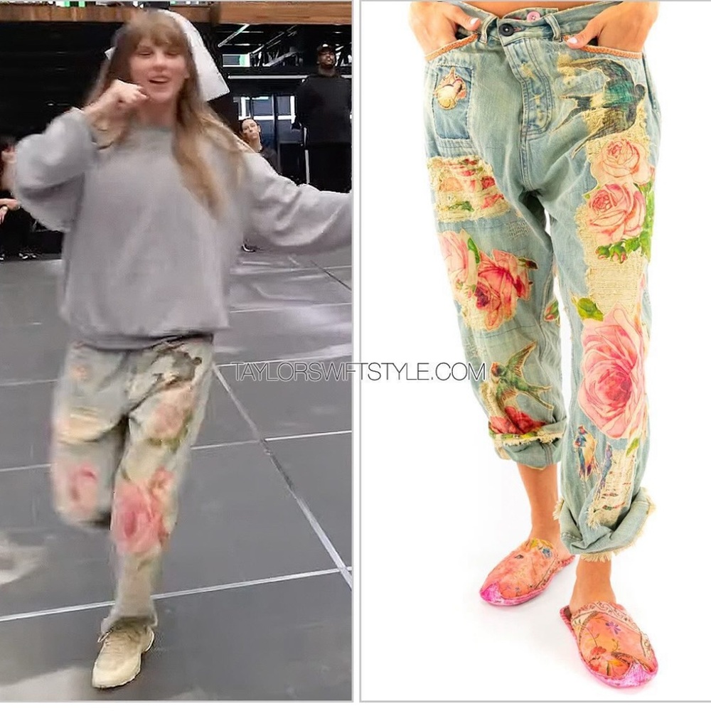 Magnolia Pearl Bird Applique Miner Denims
☀️SOLD OUT☀️ - Picture 3 of 11